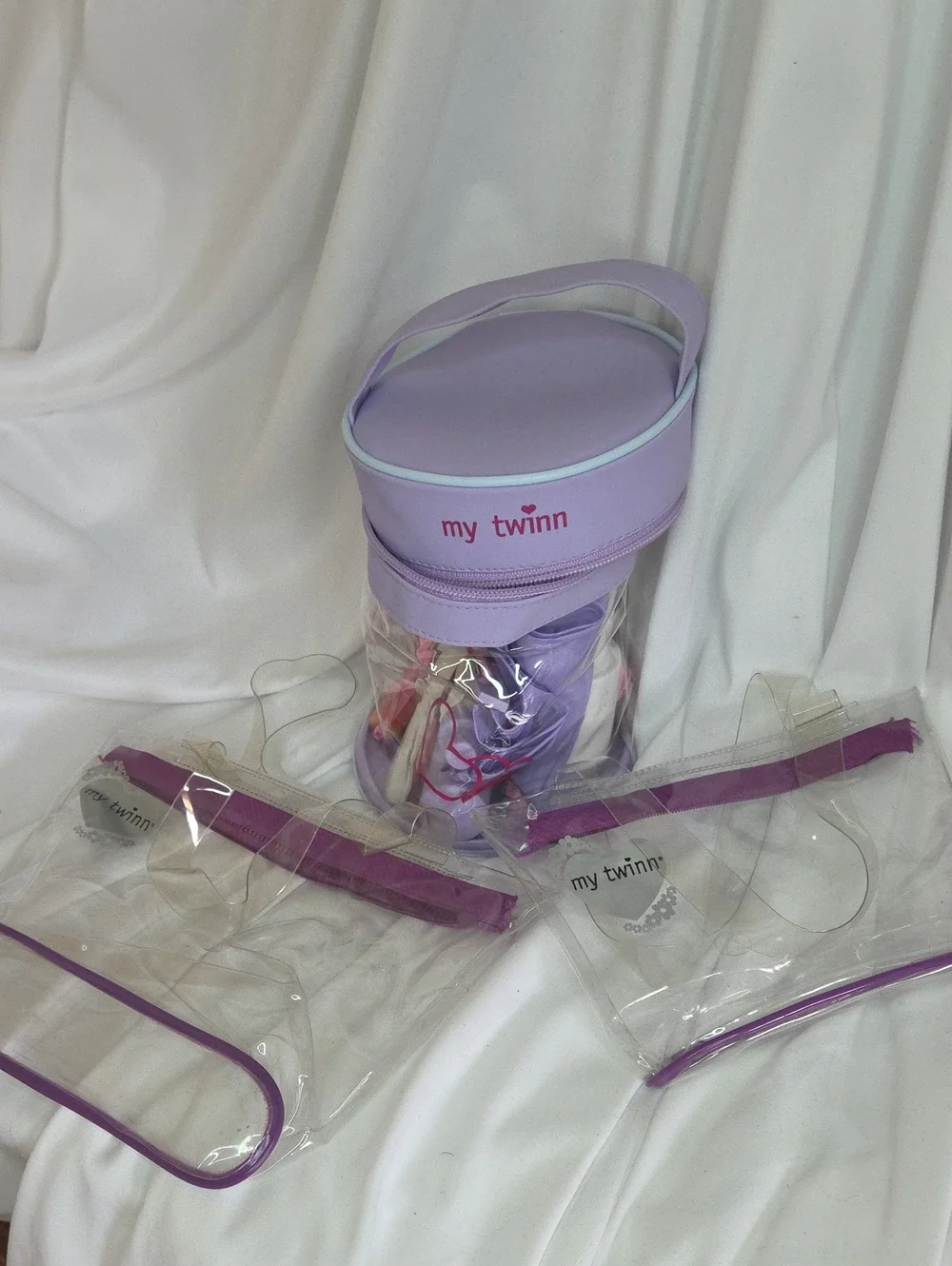 My Twinn Doll Hair Styling Stuff Makeup Bags Vintage 1990s
